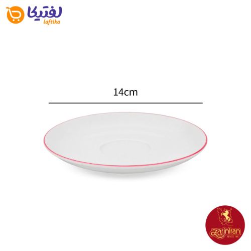 سرویس چای خوری چینی زرین ایتالیا اف طرح لیلین 12 پارچه