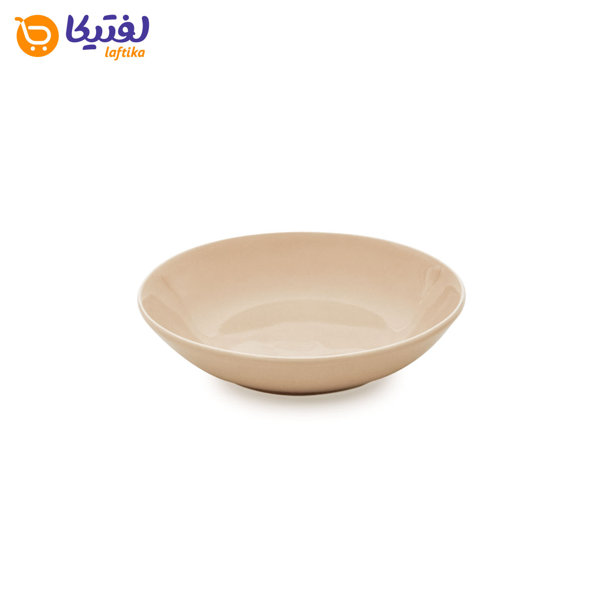 کاسه سرویس 6 نفره سرامیکی چینی نور مدل کلارا کرم
