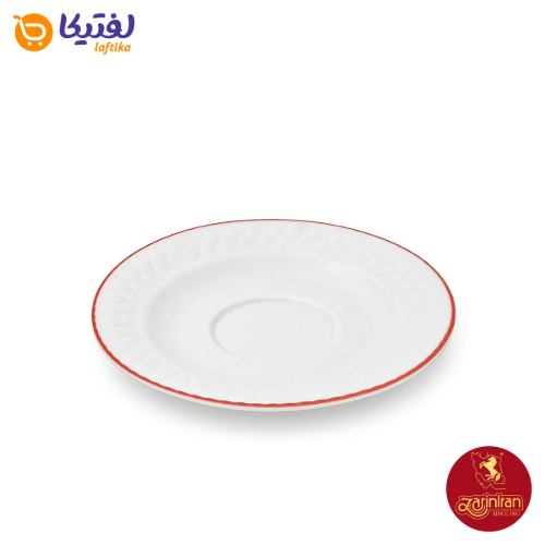 سرویس چای خوری چینی زرین نئوکلاسیک طرح بادیانس 12 پارچه
