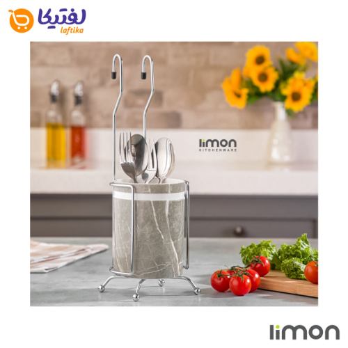 جا قاشقی آویز طرح ماربل لیمون