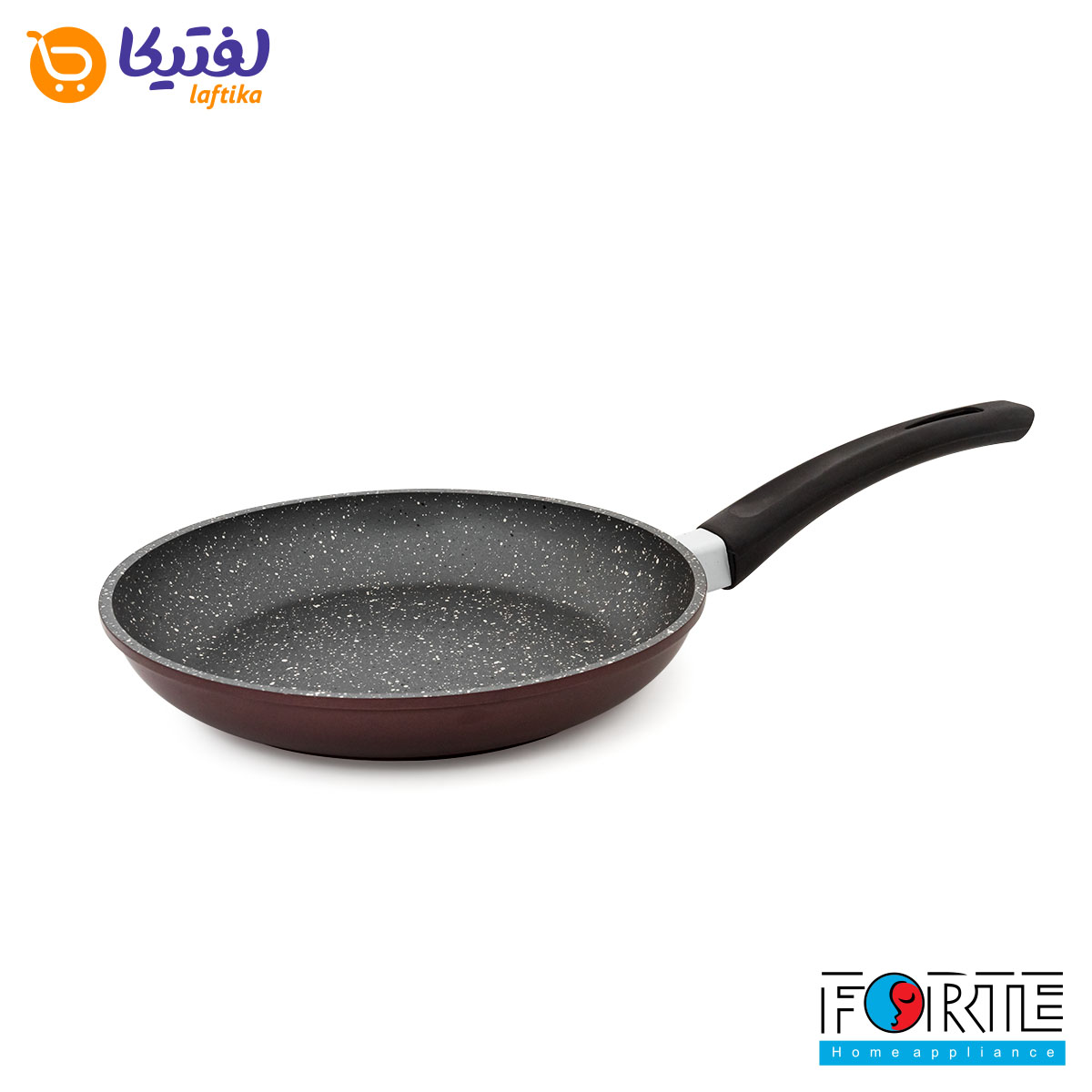 سرویس قابلمه گرانیتی 14 پارچه فورته Forte مدل پریما بادمجانی