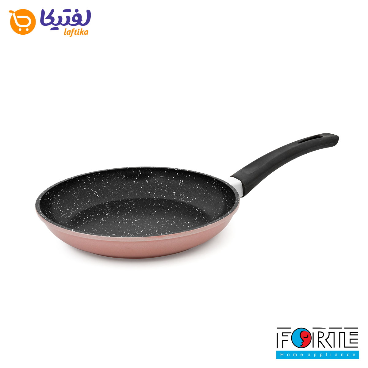 سرویس قابلمه گرانیتی 14 پارچه فورته Forte مدل پریما رزگلد