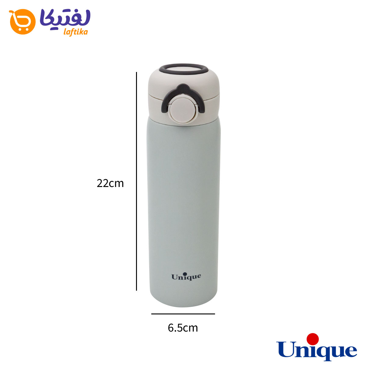 فلاسک 450 میلی لیتری یونیک دکمه ای رنگی UN-1999
