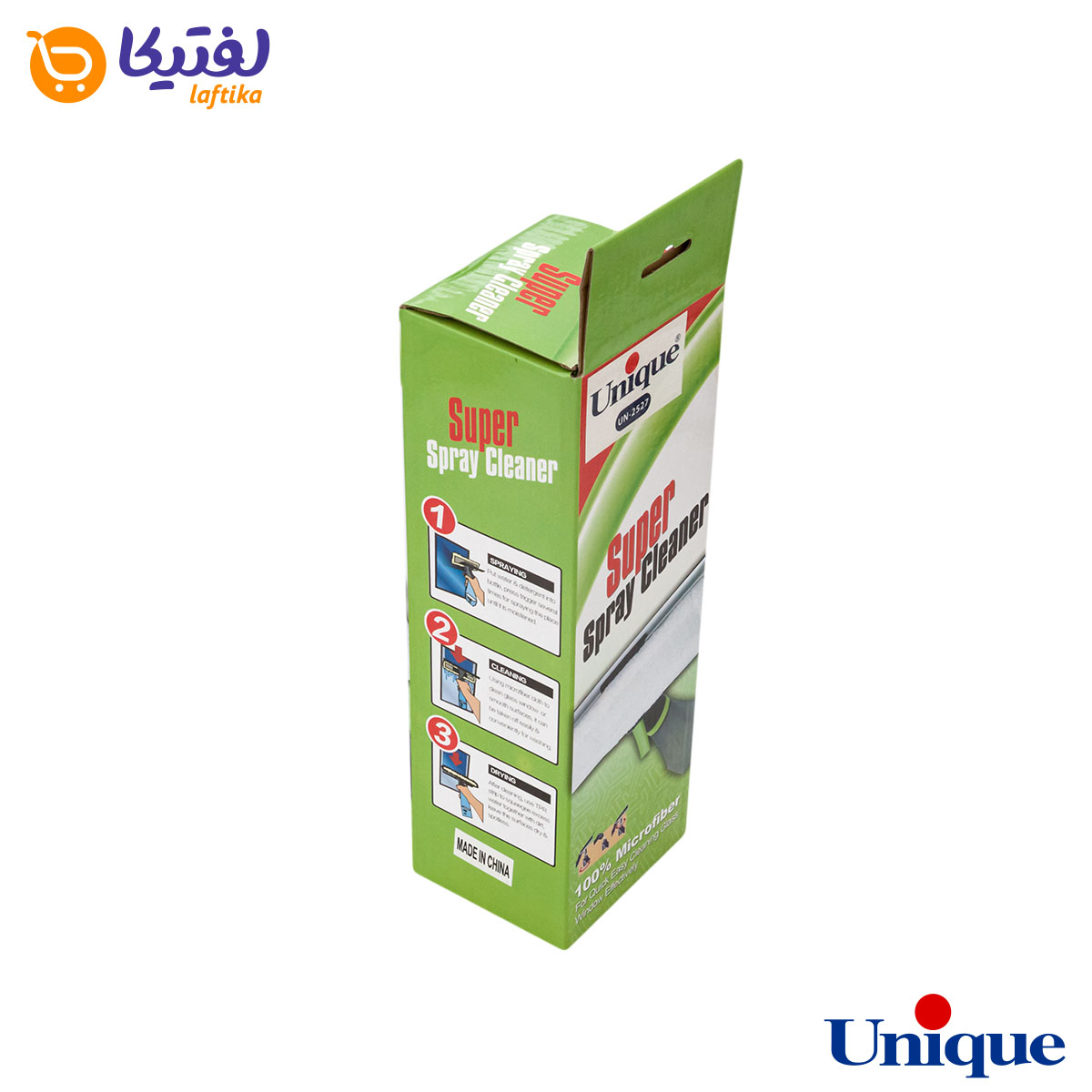 شیشه پاک کن میکروفایبر یونیک UN-2527 (وارداتی اصل)