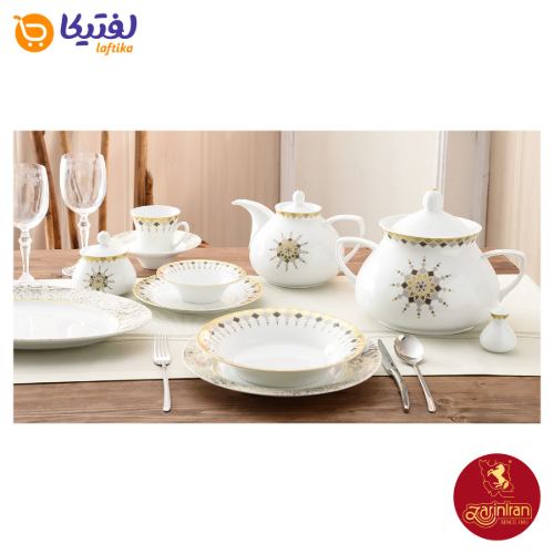 سرویس چینی زرین شهرزاد طرح کلوپاترا