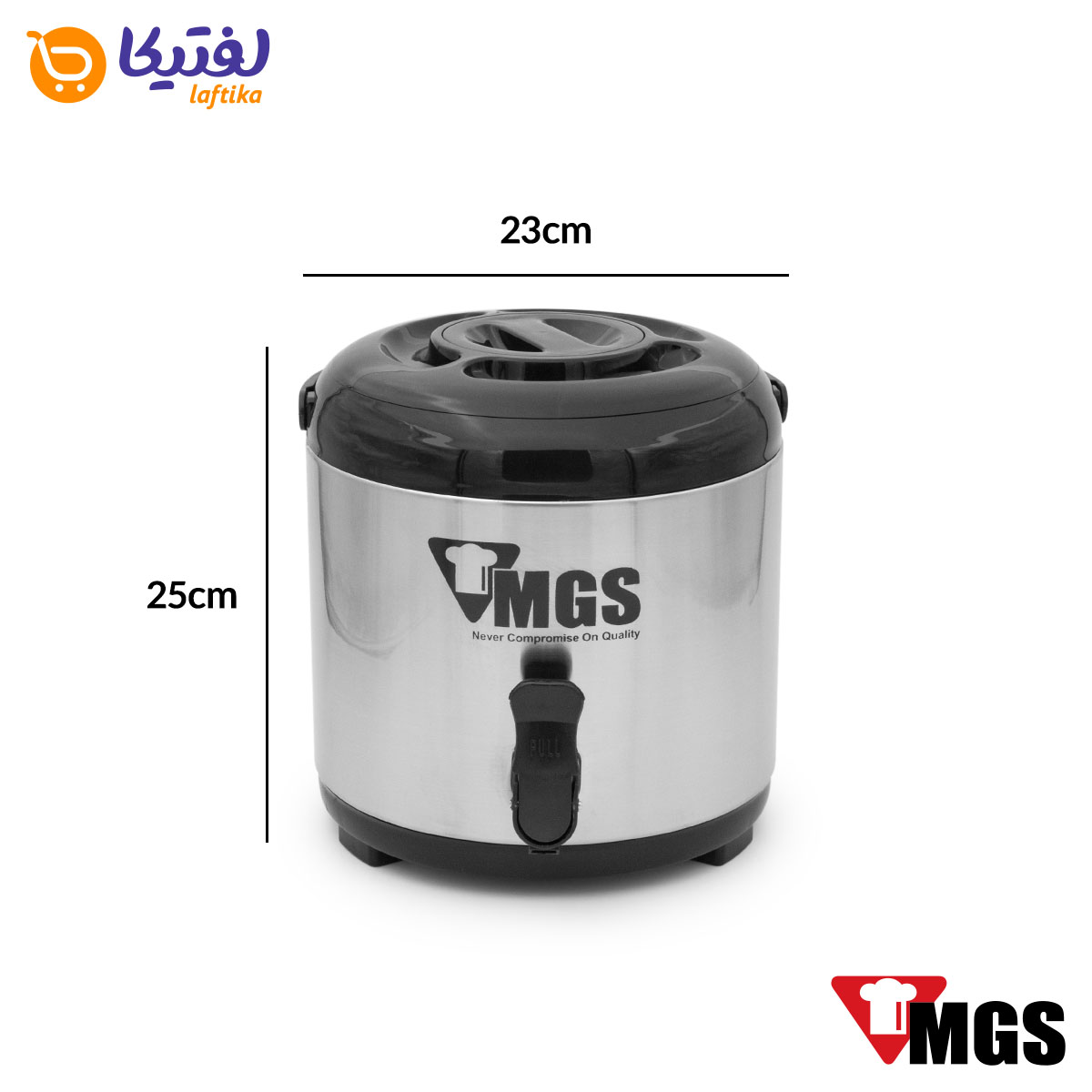 کلمن استیل MGS ام جی اس 6 لیتر