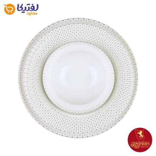سرویس چینی زرین رادیانس طرح لیون 6 نفره 28 پارچه