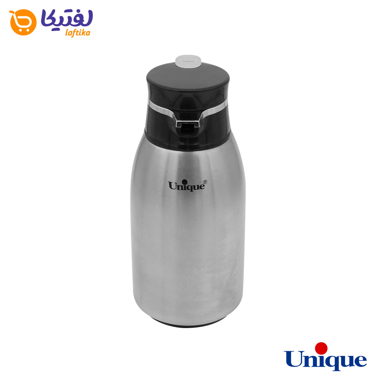 فلاسک یونیک 1 لیتر استیل شیشه صورتی UN-1851