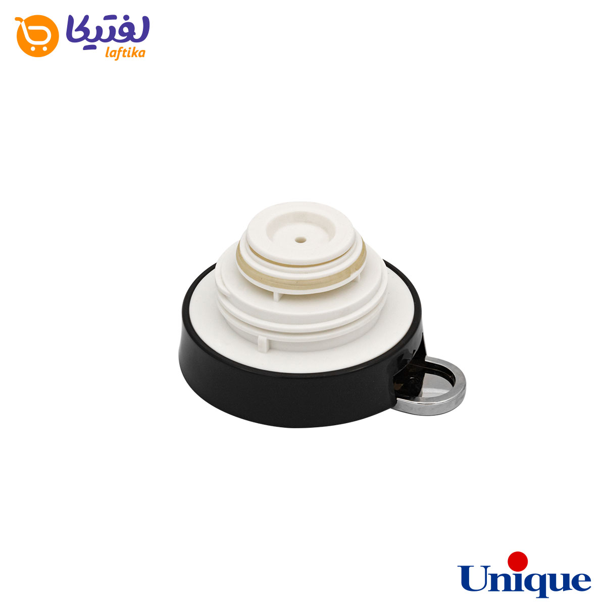 فلاسک یونیک 1 لیتر استیل شیشه صورتی UN-1851