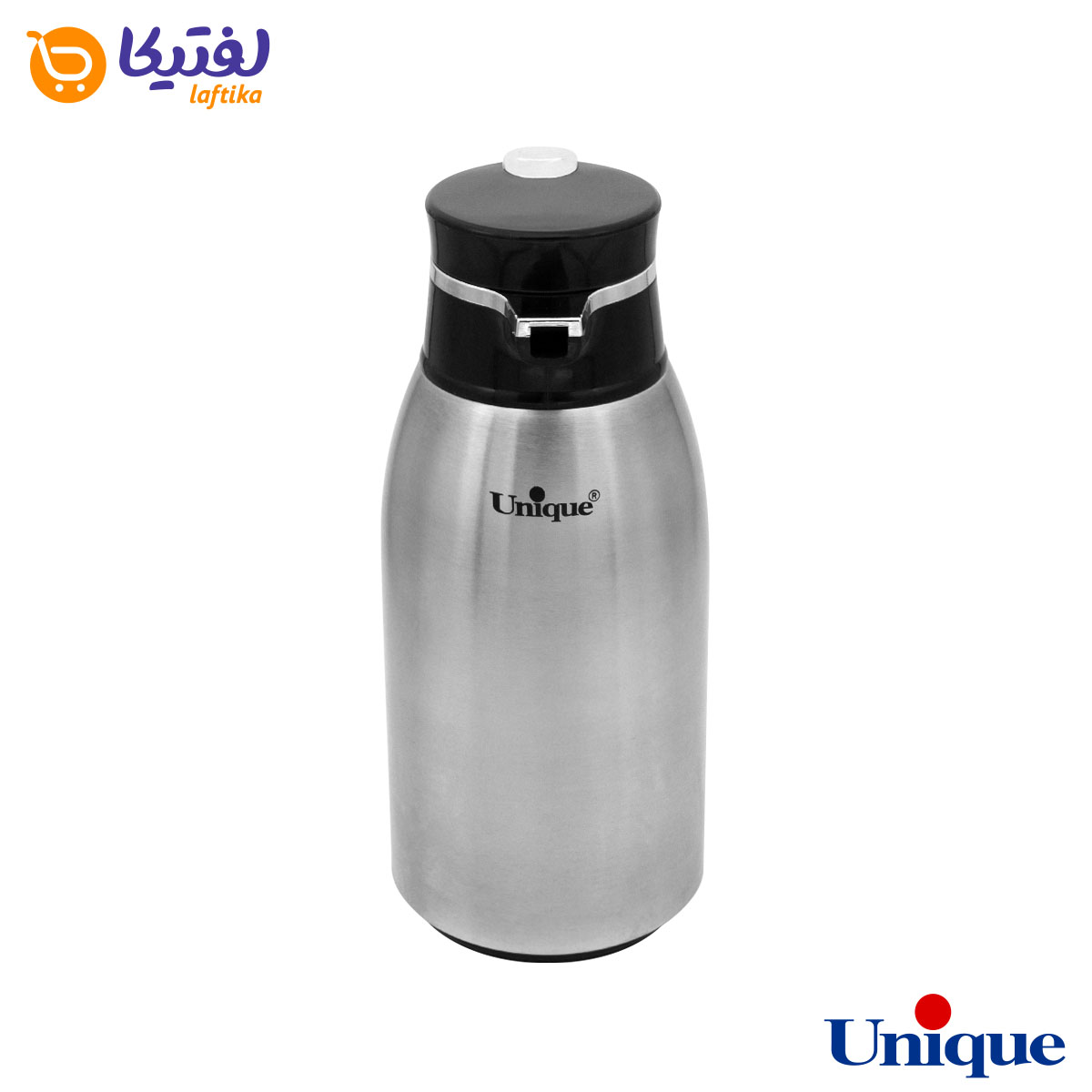 فلاسک یونیک 1.6 لیتر استیل شیشه صورتی UN-1855