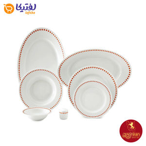 انتخاب سرویس چینی زرین رادیانس رز دایموند 6 نفره 28 پارچه