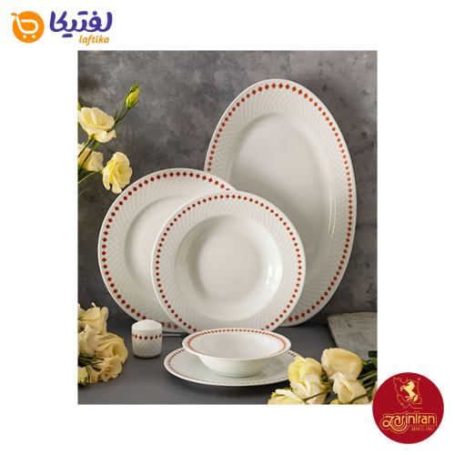 کاربردهای سرویس چینی زرین رادیانس رز دایموند 6 نفره 28 پارچه