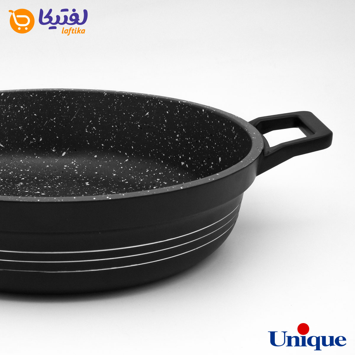 تابه گرانیتی دو دسته یونیک سایز 28 مدل UN-7815