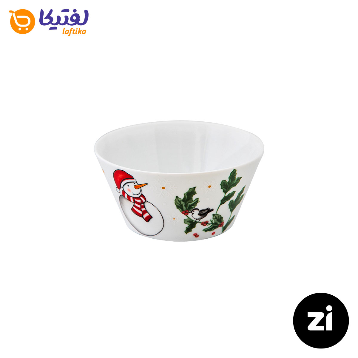 پیاله چینی زرین Zi فرم اس طرح سانتا سایز 12