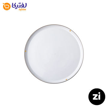 بشقاب تخت چینی زرین (Zi) فرم اس اپرا سایز 15