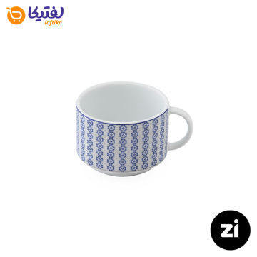 فنجان چایخوری چینی زرین (Zi) فرم اس طرح ریچل سایز 8