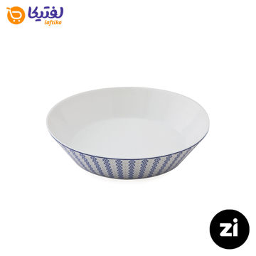 بشقاب گود چینی زرین فرم اس طرح ریچل سایز 19