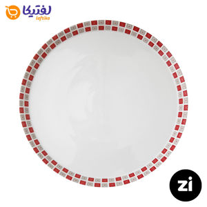 بشقاب تخت چینی زرین Zi فرم اس طرح روشان سایز 30