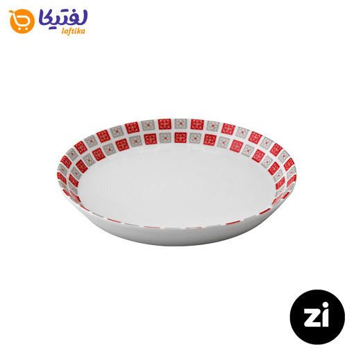 بشقاب گود چینی زرین Zi فرم اس روشان سایز 19