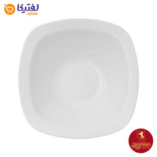 سالادخوری هتلی 25 سانتیمتری سفید