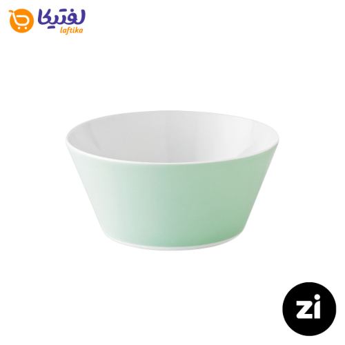 پیاله چینی زرین Zi فرم اس پاستیل سبز سایز 18