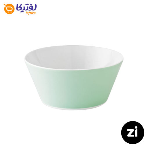 پیاله چینی زرین Zi فرم اس پاستل سبز سایز 21