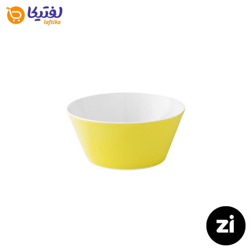 پیاله چینی زرین Zi فرم اس پاستل لیمویی سایز 9