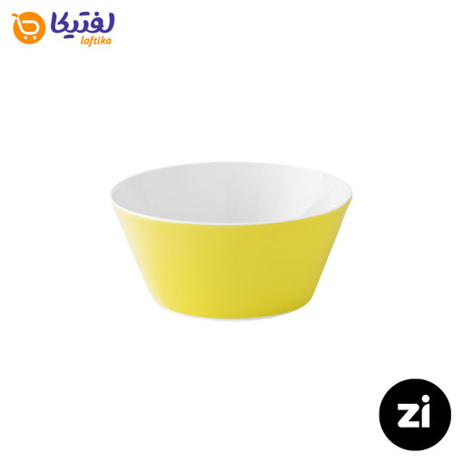 پیاله چینی زرین Zi فرم اس پاستل لیمویی سایز 12