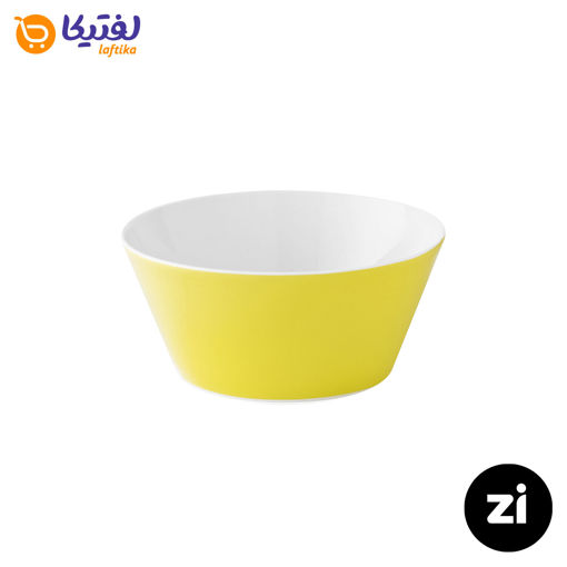 پیاله چینی زرین Zi فرم اس پاستل لیمویی سایز 15