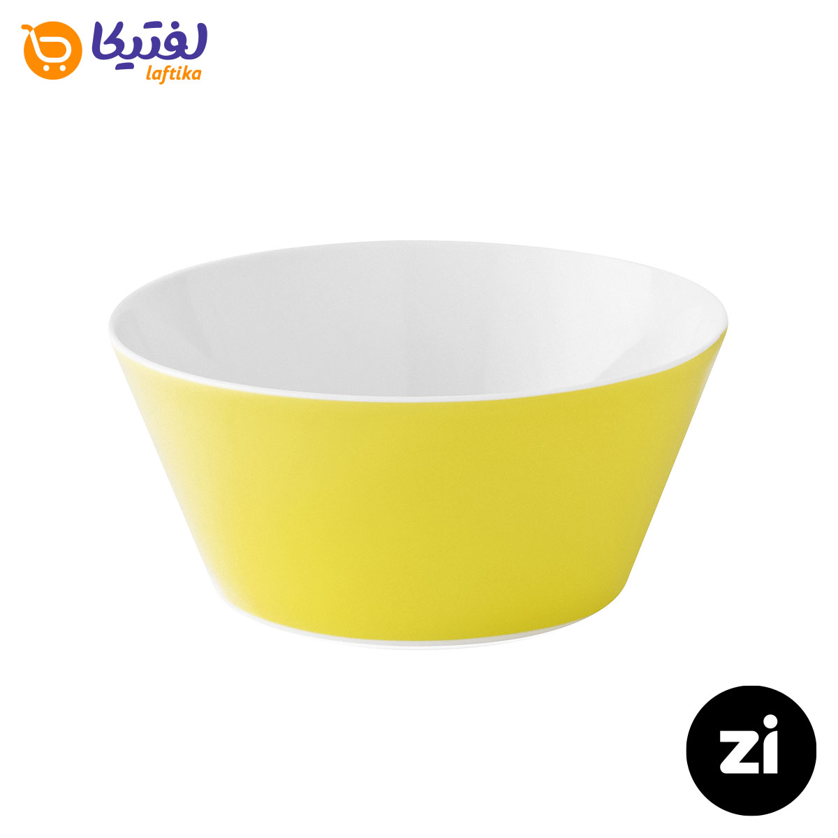 پیاله چینی زرین Zi فرم اس پاستیل لیمویی سایز 24