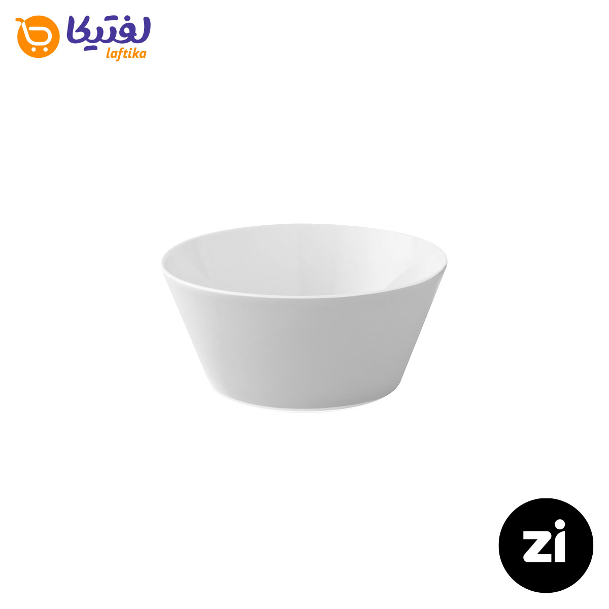 پیاله چینی زرین Zi فرم اس پاستیل طوسی سایز 9