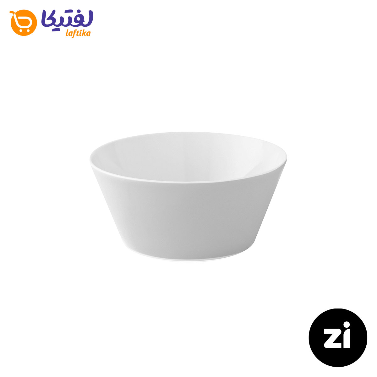 پیاله چینی زرین Zi فرم اس پاستیل طوسی سایز 12