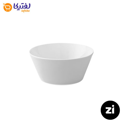 پیاله چینی زرین Zi فرم اس پاستل طوسی سایز 12