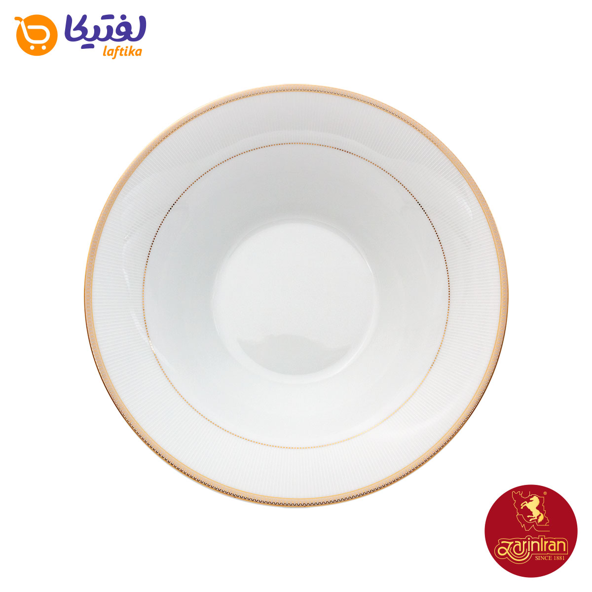 سالادخوری چینی زرین شهرزاد طرح سپینود سایز 26