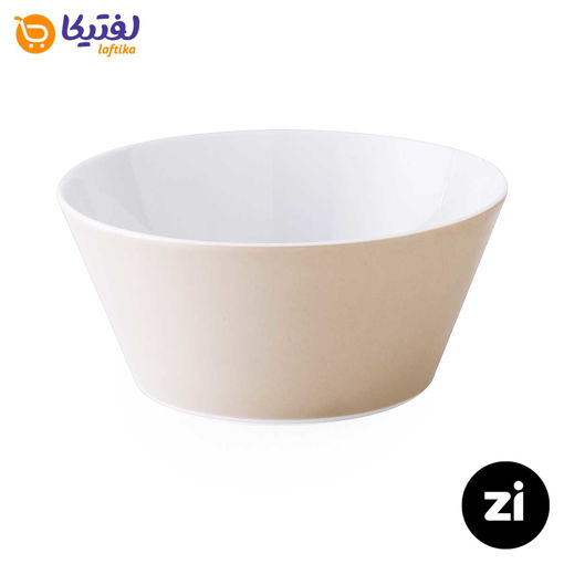 پیاله چینی زرین Zi فرم اس پاستل کرم سایز 21