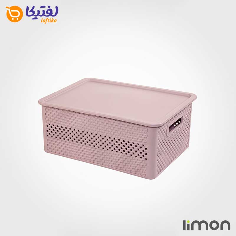 جعبه دربدار لیمون متوسط طرح بافت 2157