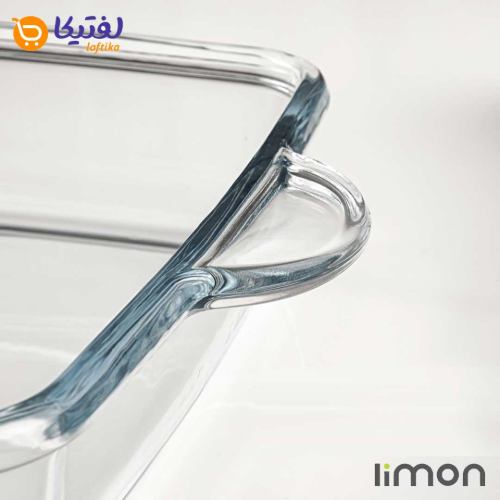 تابه چهارگوش شیشه‌ای لیمون 2 لیتر 2237