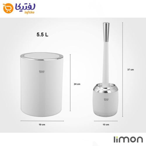خرید اقساطی ست سرویس بهداشتی لیمون 2 جداره رمانتیک کد 1764