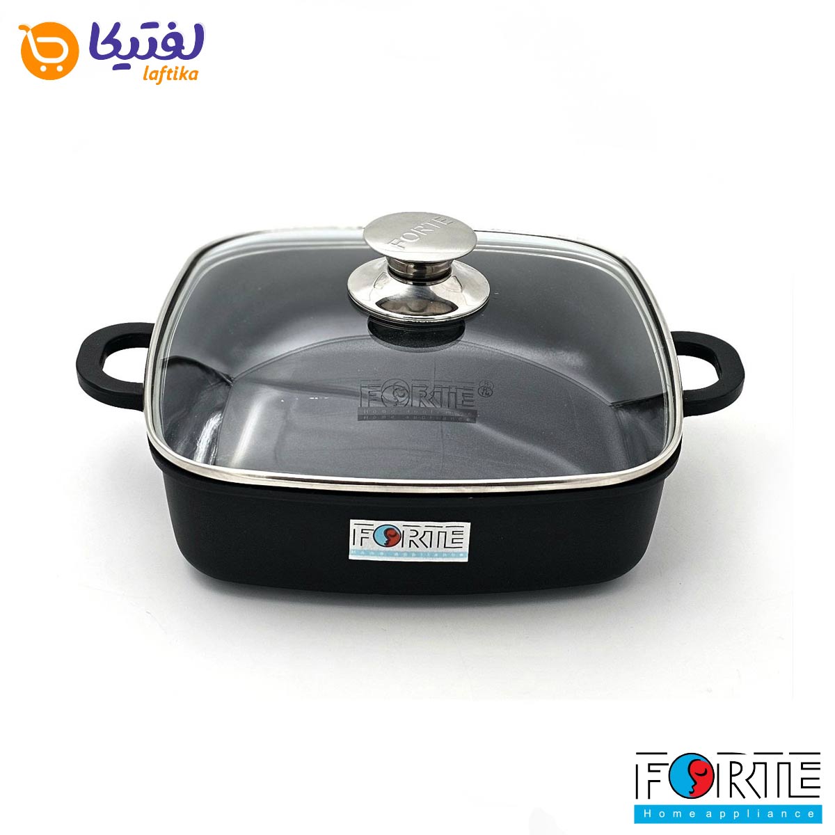 تابه گرانیتی چهارگوش فورته Forte سایز 24