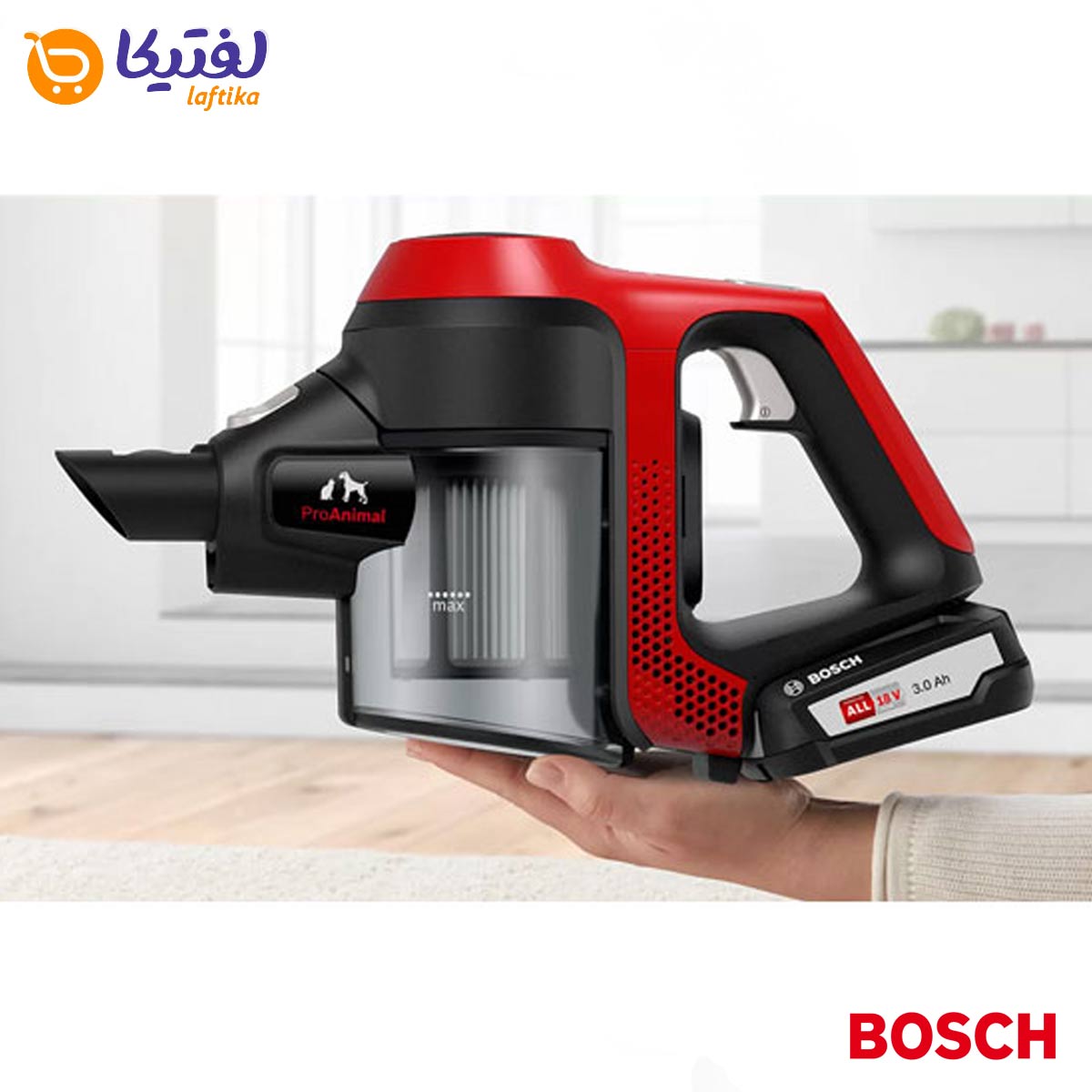 جارو شارژی ایستاده و دستی بوش BCS61PET