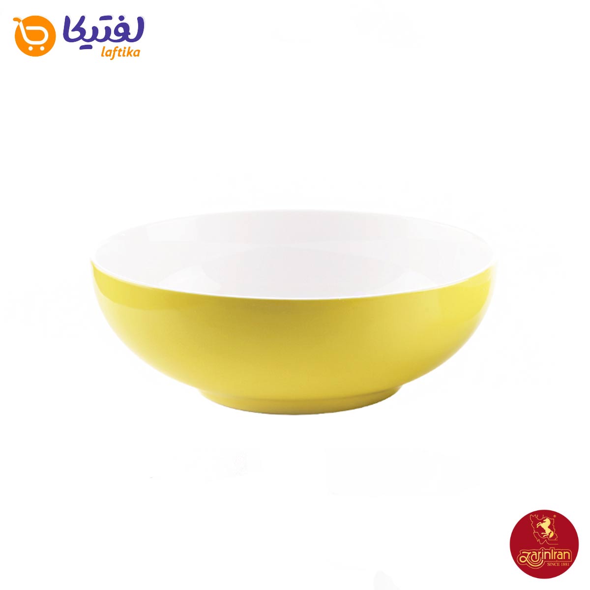 پیاله چینی زرین ایتالیا اف طرح آفتاب سایز 26