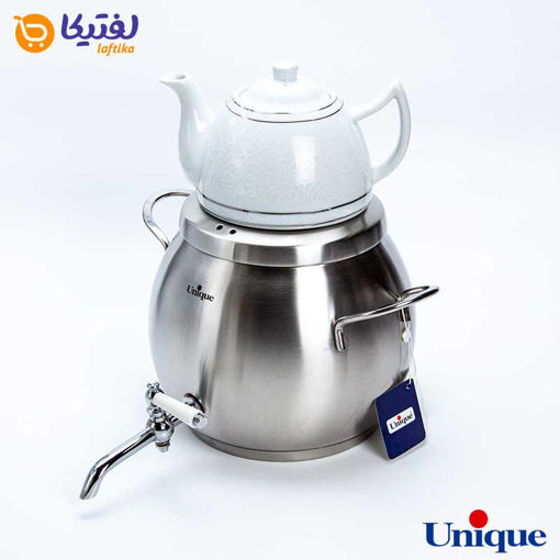 کتری و قوری 5.5 لیتر استیل یونیک UN-7207 دسته کالیت نسوز