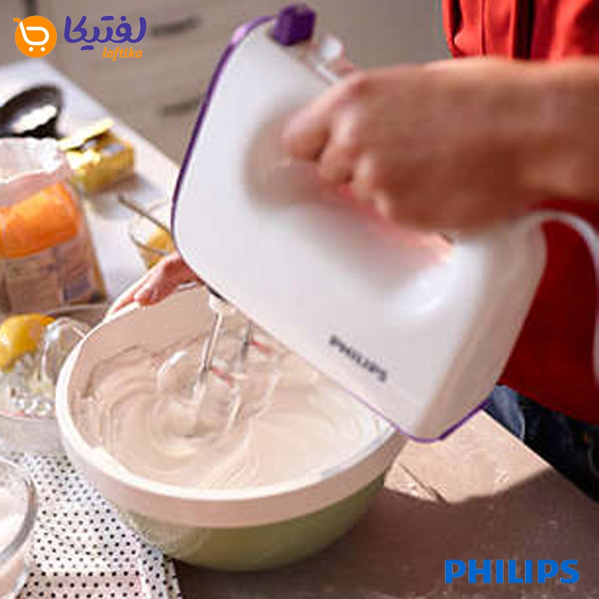 کاربرد همزن برقی فیلیپس HR3740