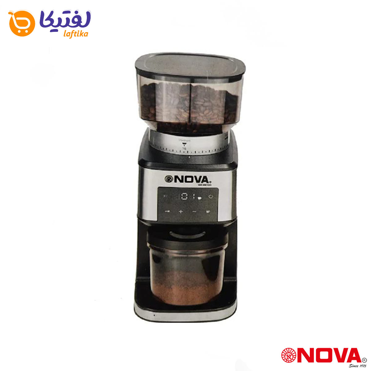 ویژگی های آسیاب قهوه نوا 180وات مدل NM-3661DG