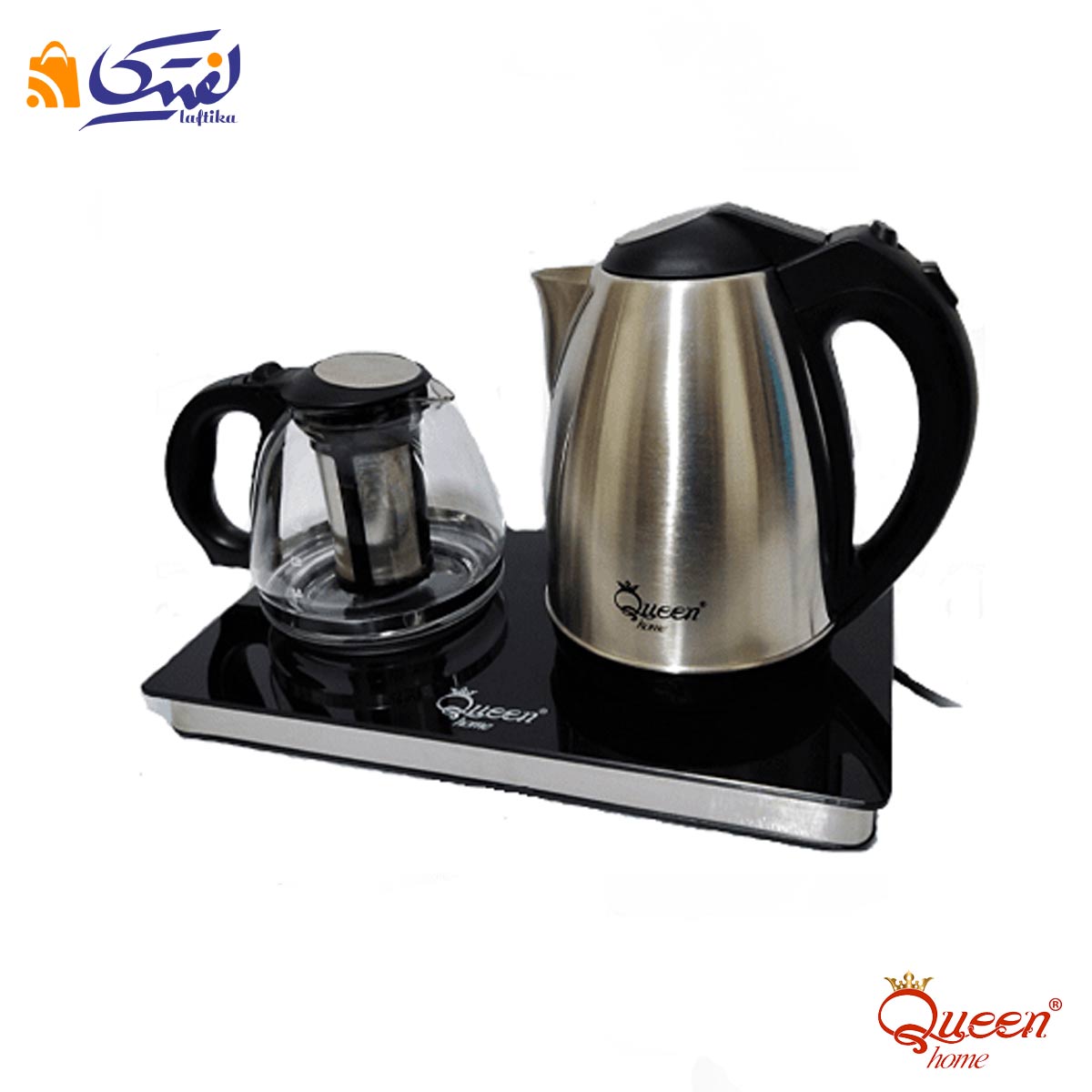 چای ساز کویین هوم 2 لیتری مدل QH-8140