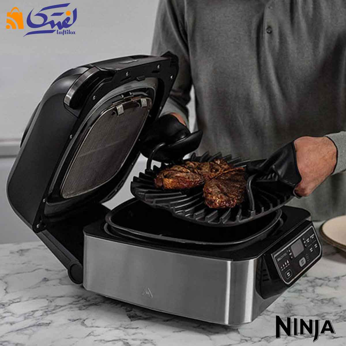 قیمت و خرید سرخ کن و گریل نینجا مدلAG301