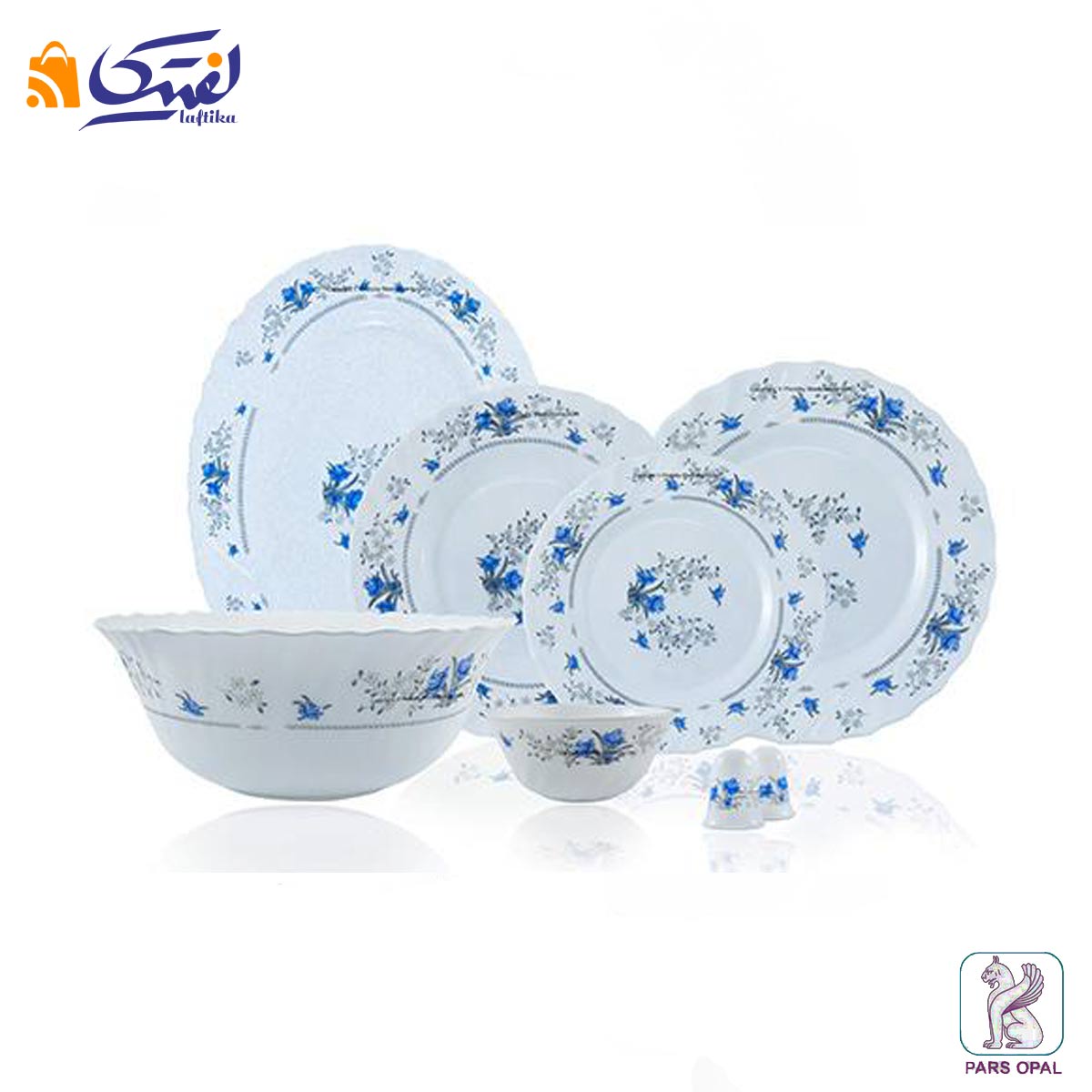 سرویس آرکوپال 28 پارچه پارس اپال رمانتیک کد 120