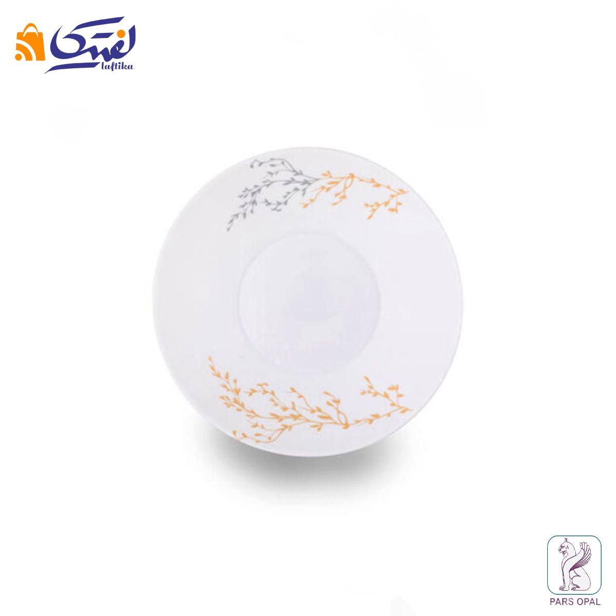 طراحی ارگونومیک سرویس پذیرایی 28 پارچه پارس اپال طرح پیچک کد 942
