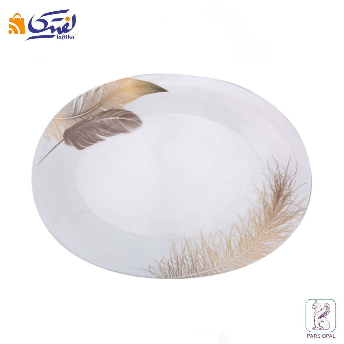 سرویس آرکوپال 28 پارچه پارس اپال طرح پیکاک کد 942