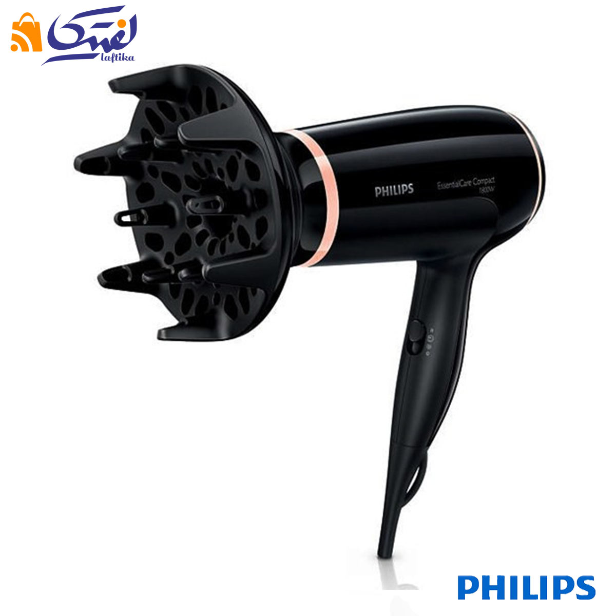 سری دیسپانسر سشوار فیلیپس 1800 وات مدل BHD004